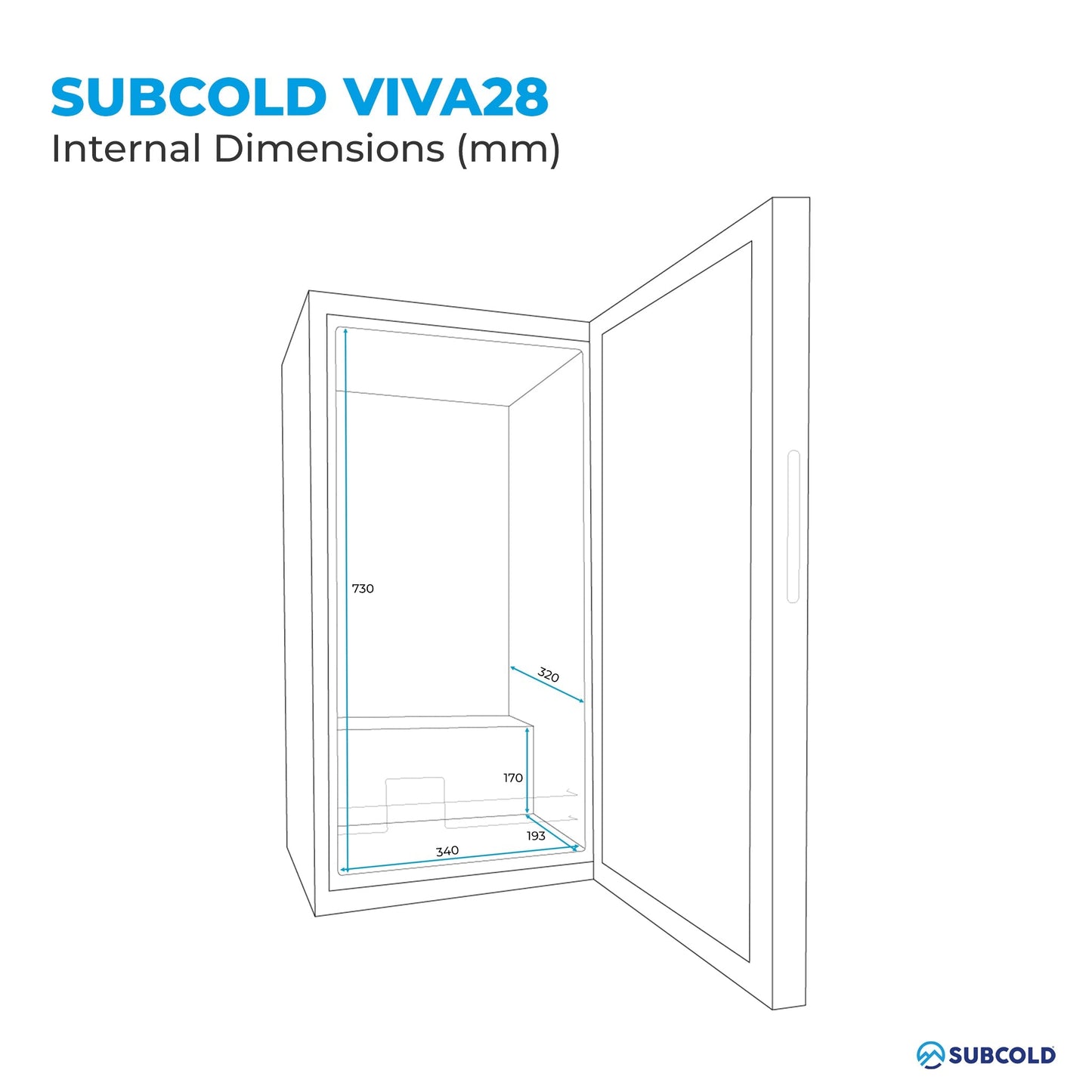Subcold Viva28 LED Wine Cooler | Refurbished