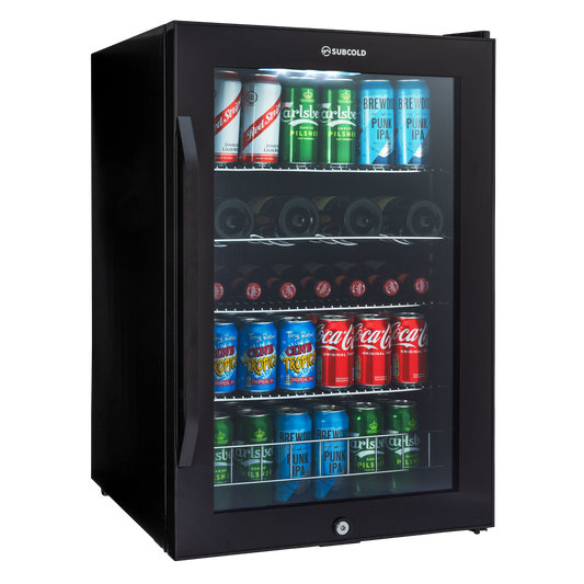 Subcold Ace 130 LED Touch Control Beer Fridge - Black | Refurbished