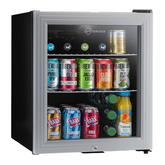 Subcold Super 50 LED Beer Fridge - Silver | Refurbished