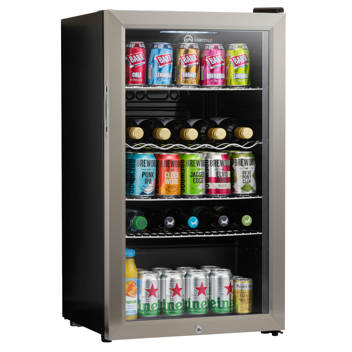 Subcold Super 85 LED Beer Fridge - Stainless Steel | Refurbished