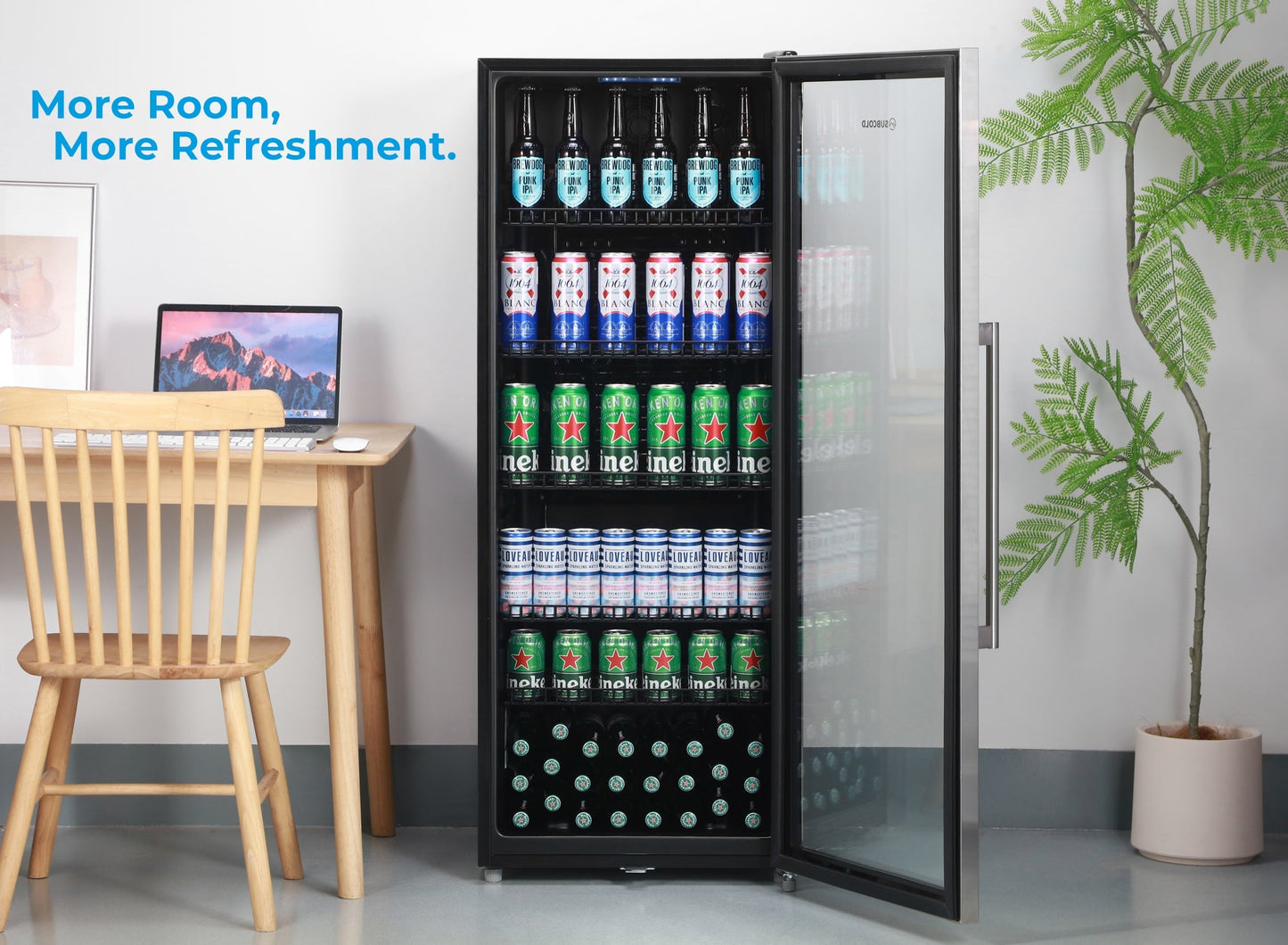 Subcold Maxi250 Tall Drinks Fridge Stainless Steel | Refurbished