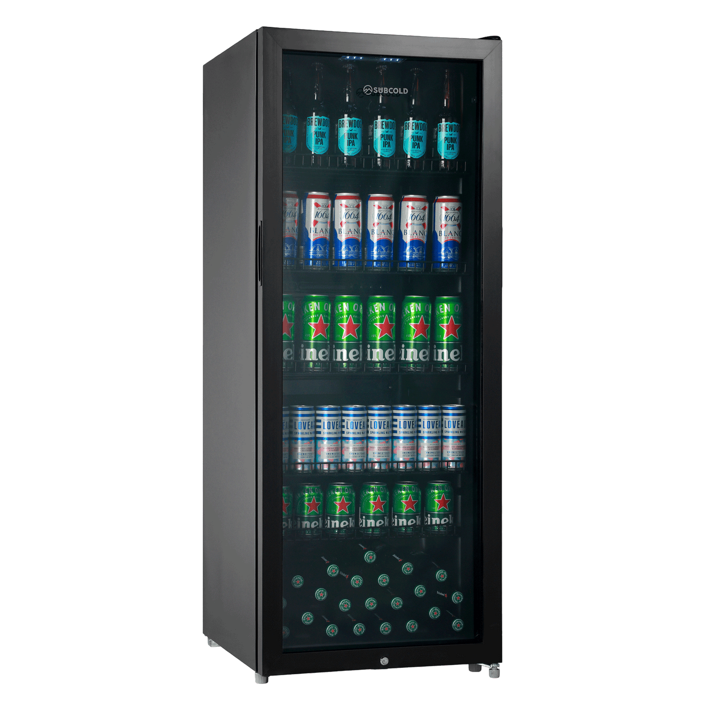 Subcold Maxi250 Tall Drinks Fridge Black | Refurbished