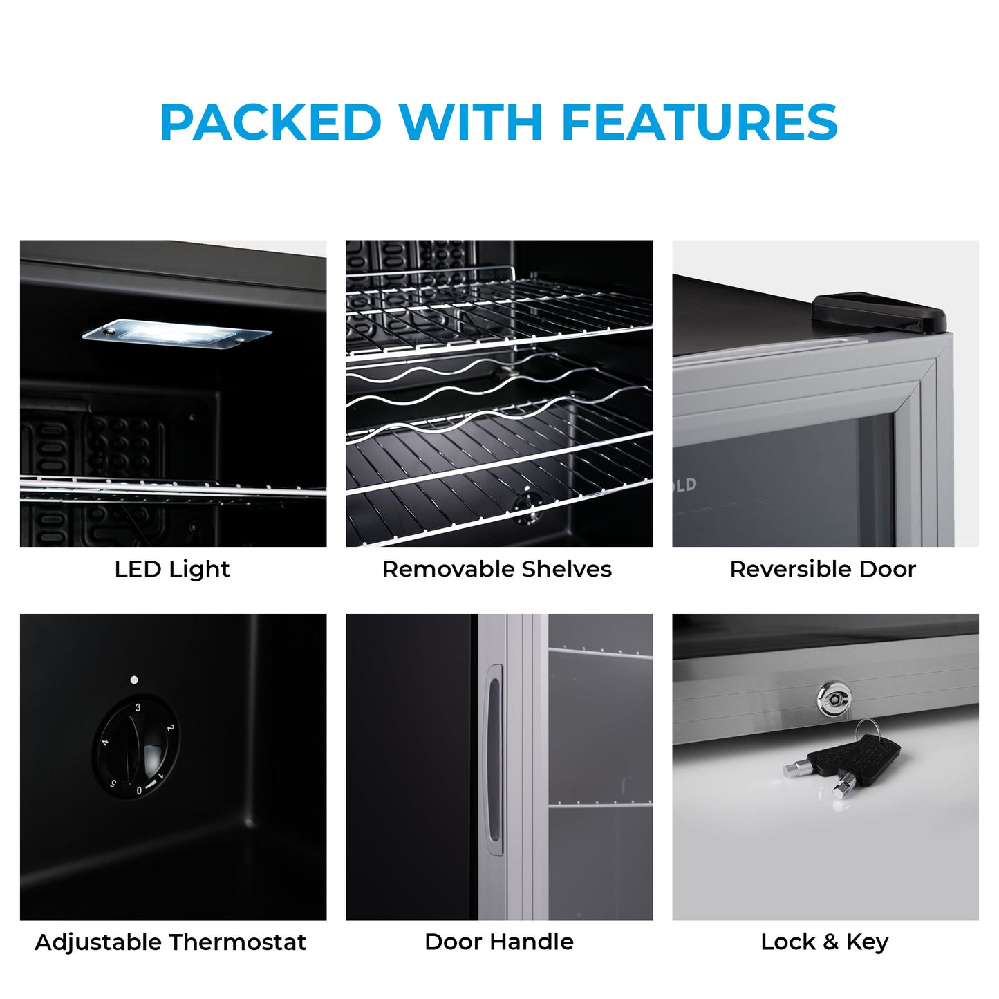 Subcold Super 35 LED Beer Fridge - Silver | Refurbished